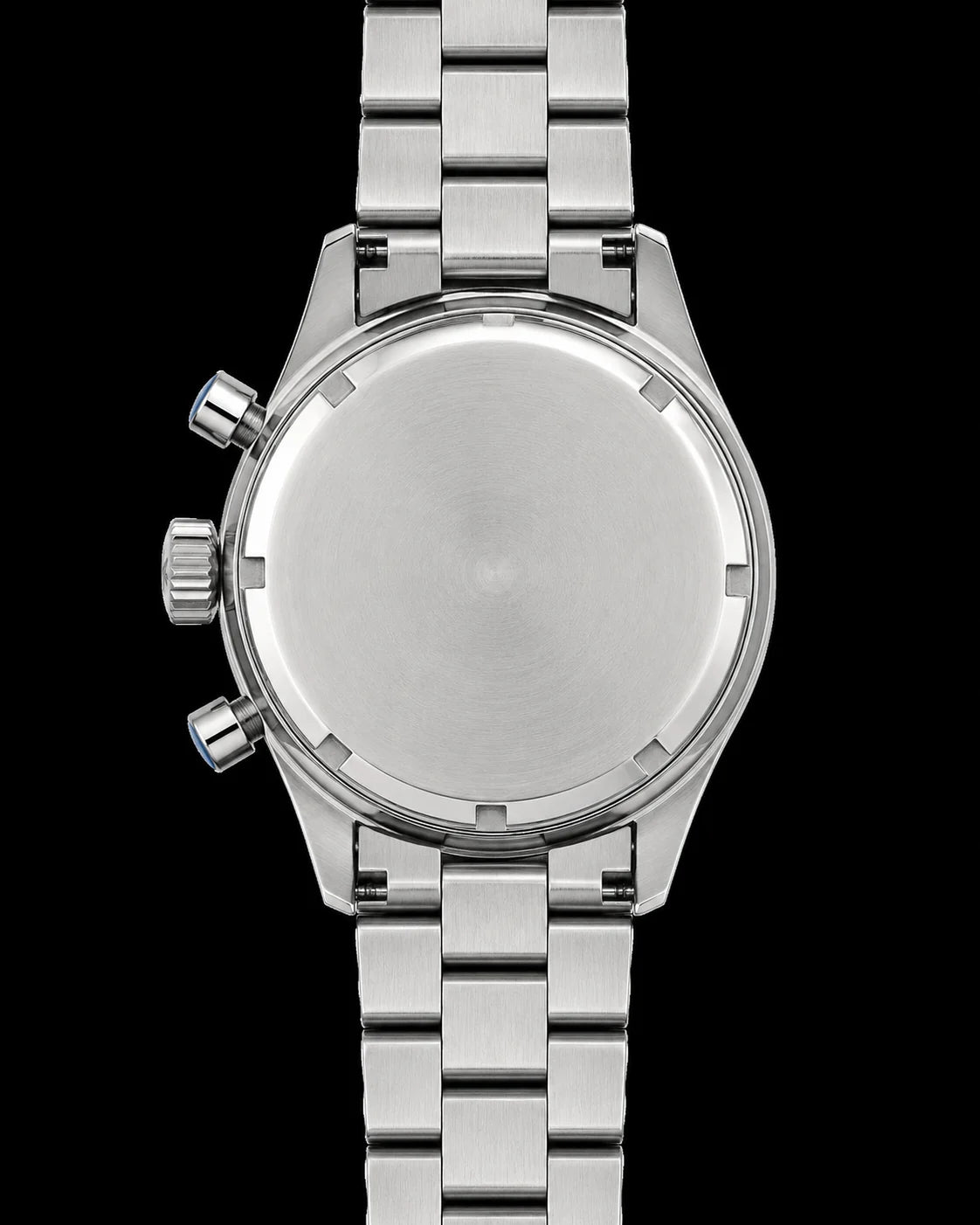COSMOS · Chronographe · Anthracite — fond de boîte acier vissé