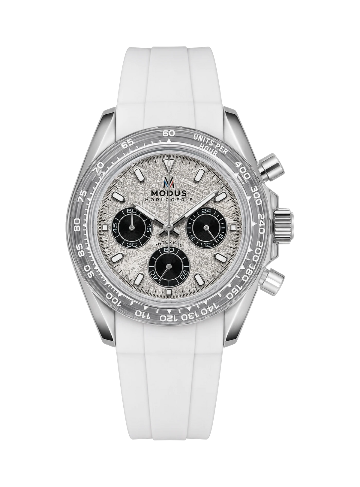INTERVAL · Chronographe · Cadran météorite